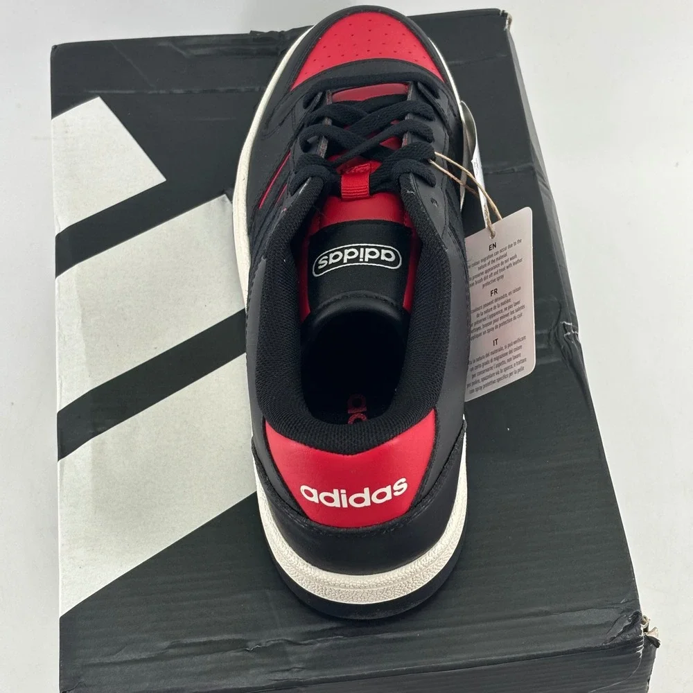 Adidas Break Start Sneakers Men 7 Women 8 Black Red JR1440 New Basketball Shoes